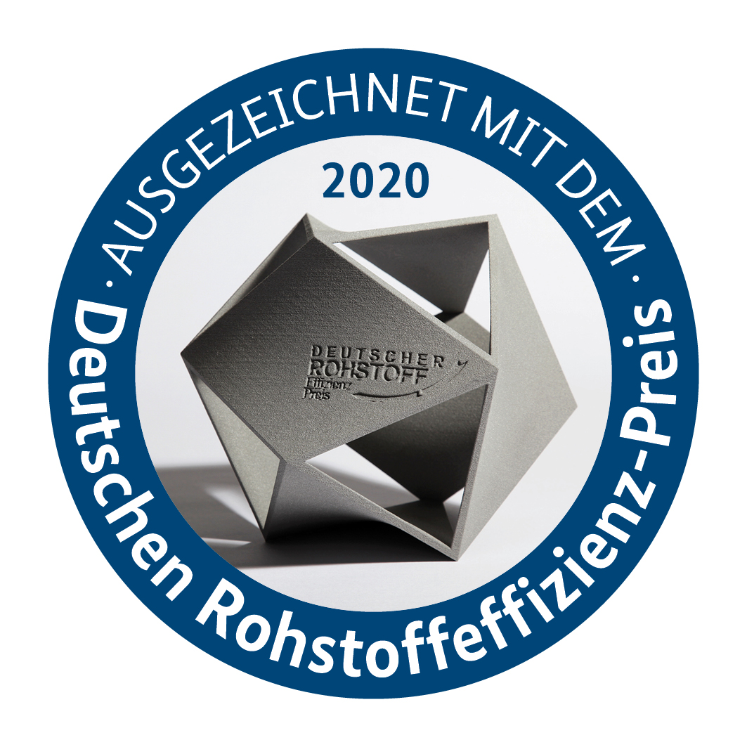 Read more about the article Dorfner mit dem Rohstoffeffizienz-Preis 2020 ausgezeichnet